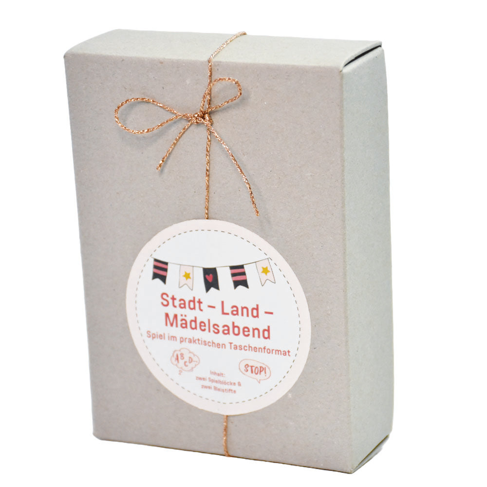 Stadt-Land-Mädelsabend Spiel