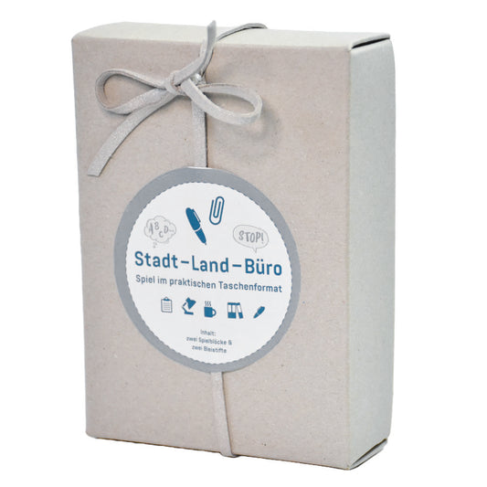 Stadt-Land-Büro Spiel