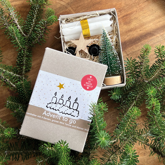 Adventskranz to go – Mini-Kranz, Maxi-Gefühl