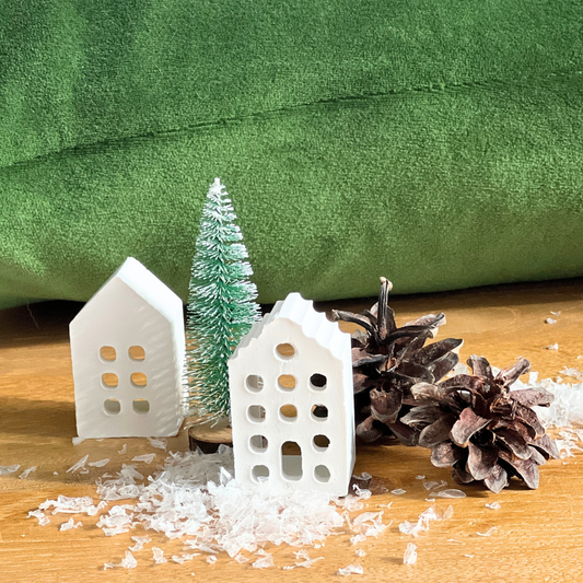 Märchenhafte Weihnachten - kleine Deko-Welt zum Verschenken