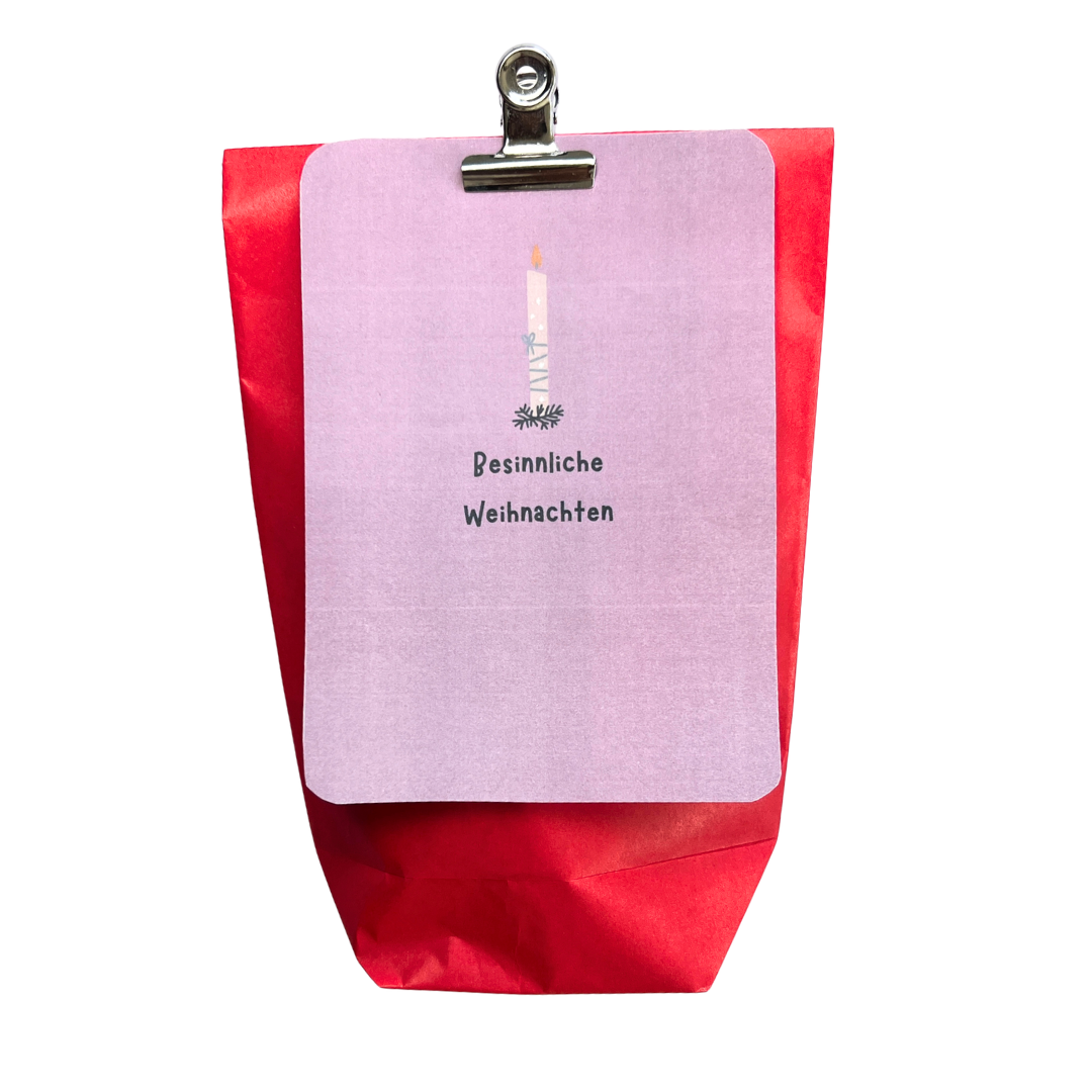 Besinnliche Weihnachten mit Edelstahlklammer