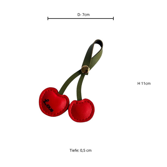 Schlüsselanhänger Kirschen