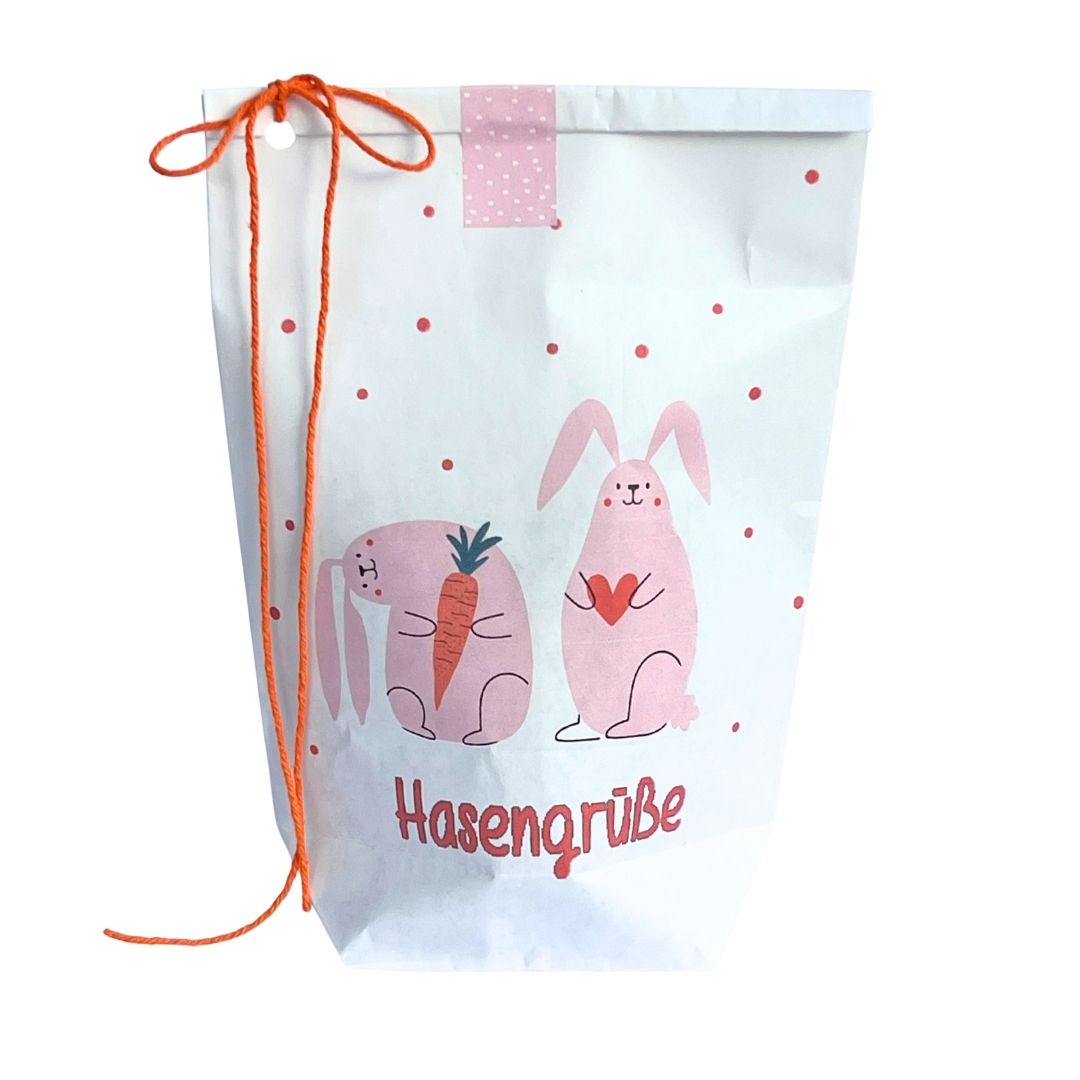 Hasengrüße Wundertüte mit lustigen Hasen