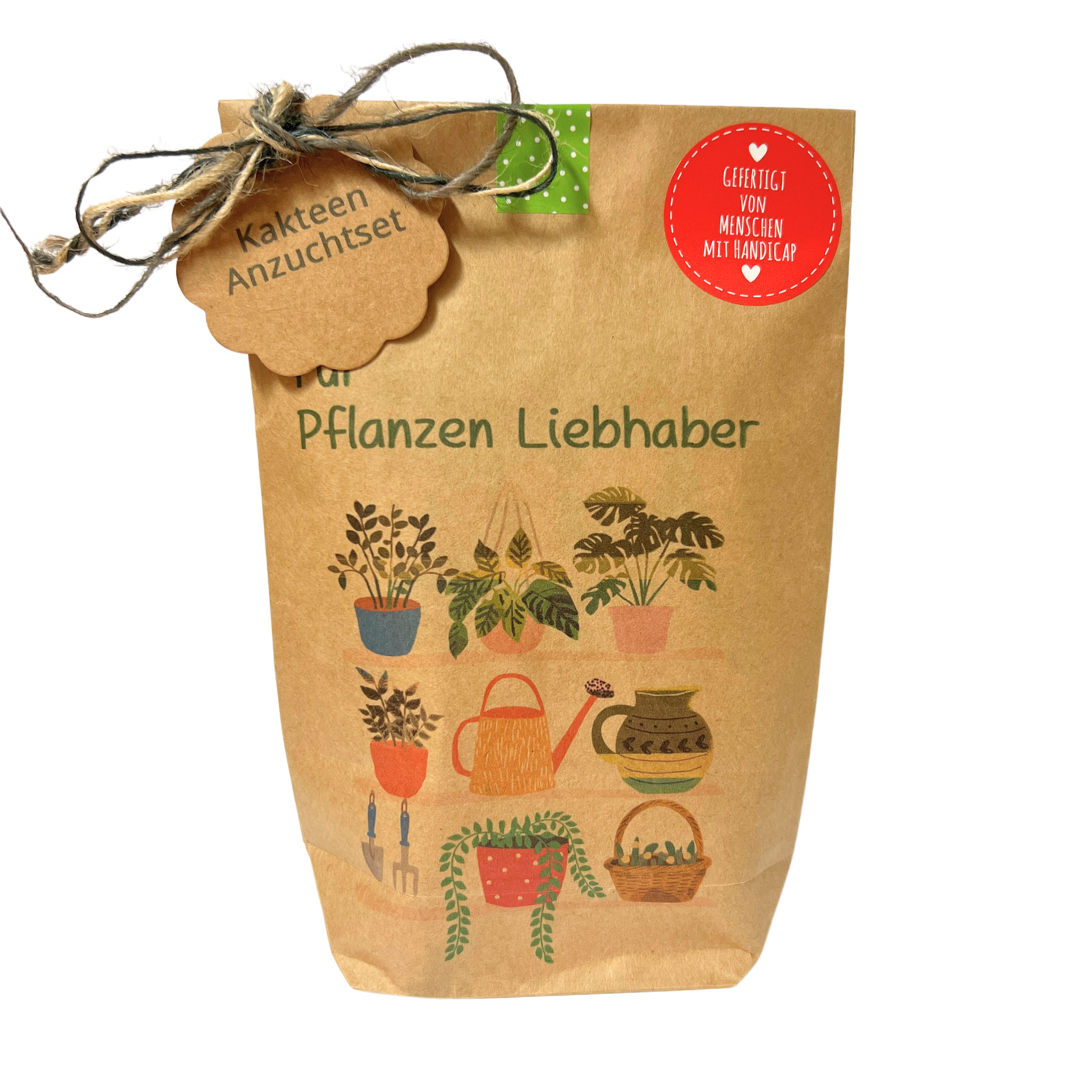 Pflanzenfreunde Geschenk Tüte