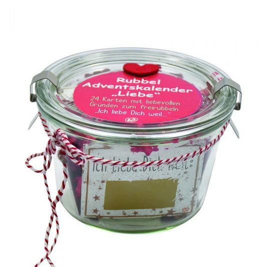 weckglas mit Rubbellosen gefüllt