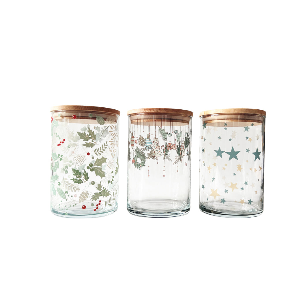 Vorratsglas Weihnachtsgrün - Ein Hauch Winterzauber
