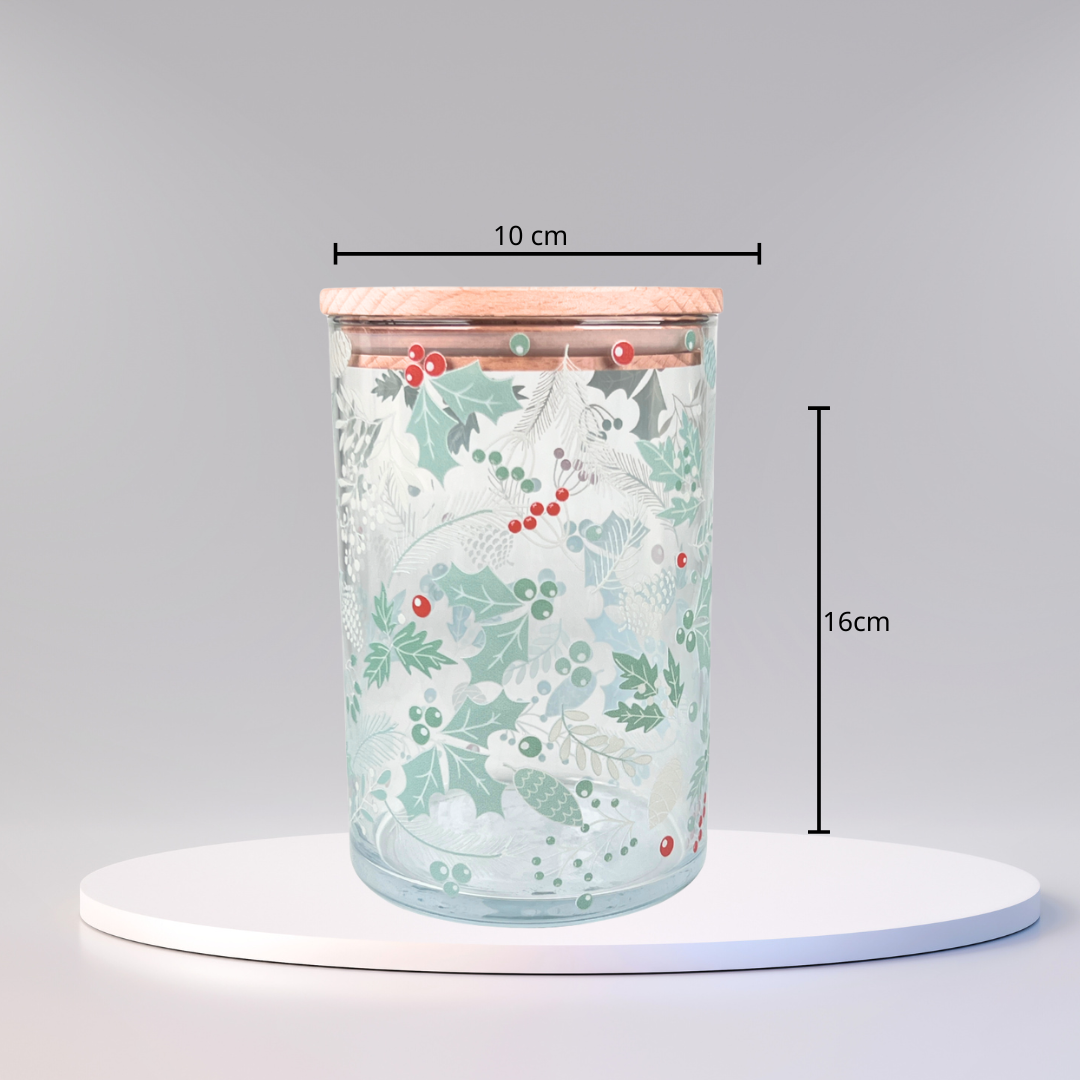 Vorratsglas Weihnachtsgrün - Ein Hauch Winterzauber
