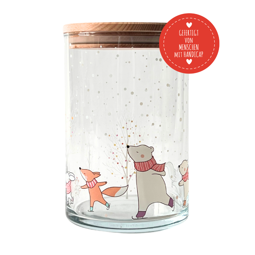 Vorratsglas – Ein Hauch von Wintermärchen