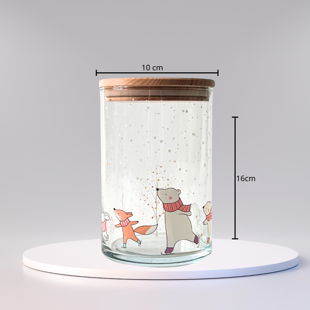 Vorratsglas – Ein Hauch von Wintermärchen
