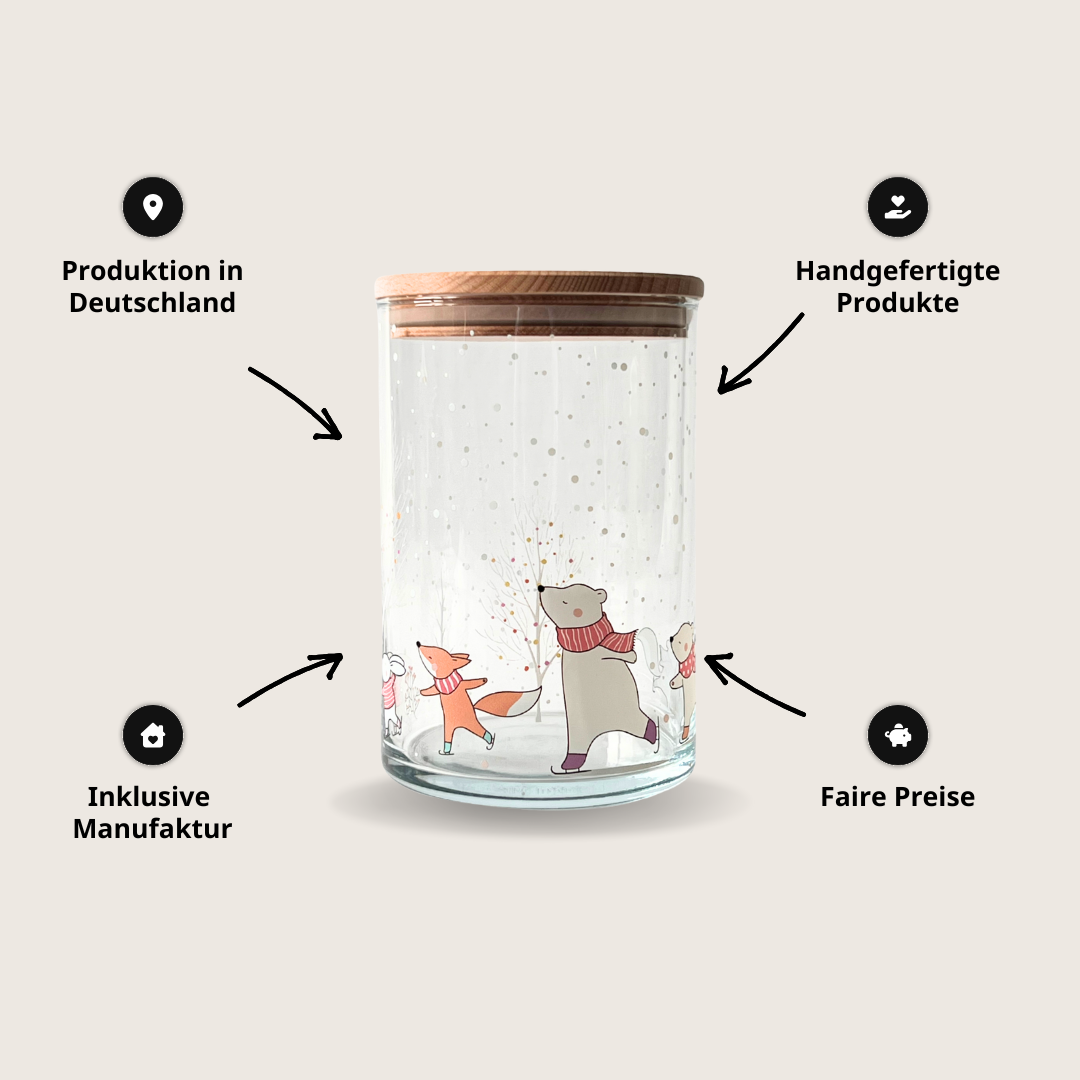 Vorratsglas – Ein Hauch von Wintermärchen