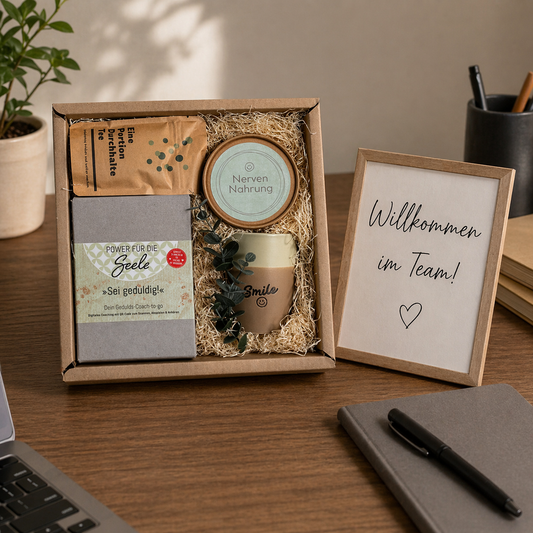 Onboarding Box für neue Mitarbeiter
