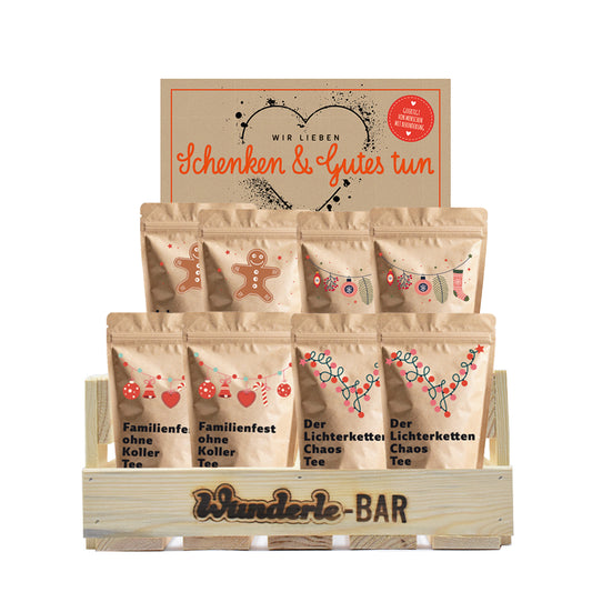 Tee Display Weihnachten Variante 2