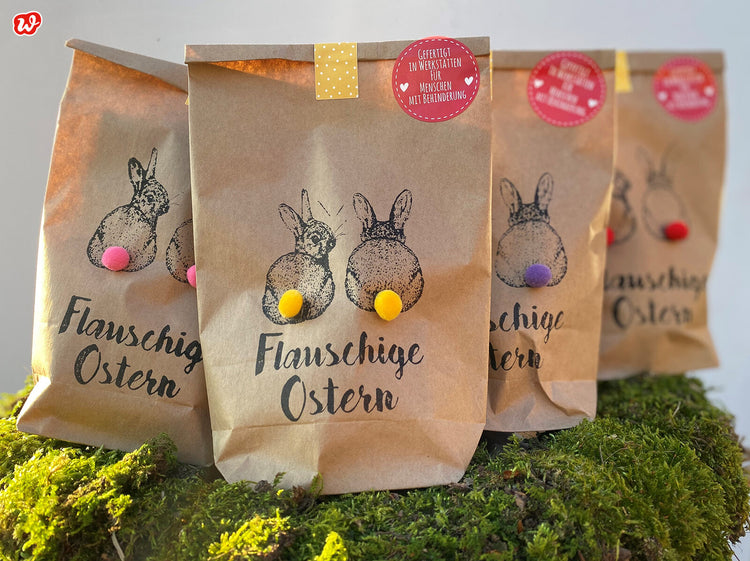 Abgestempelt??? Werden bei Wunderle nur die Wundertüten. Echte Unikate, unsere Geschenkartikel mit eigener Handschrift