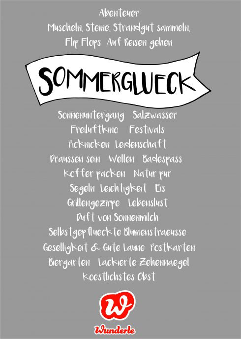 Sommerglück…