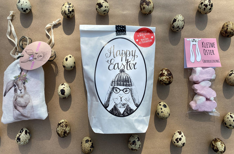 In die Nester losgehüpft – Kleine Osterwunder, Möhren, Hasen und Eier sorgen für Osterstimmung