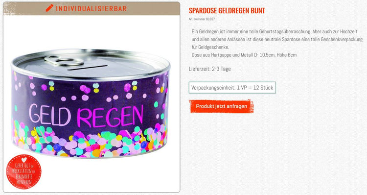 Wunscherfüller: Gutscheine oder Geld wundervoll verpackt – Wunderle Glasröhren