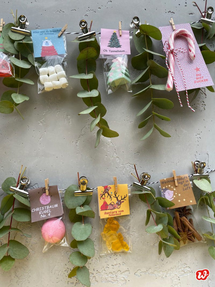 Süße Mini-Tüten voller Weihnachtszauber – die gewissen Kleinigkeiten machen es aus! Perfekte Mini-Geschenke für die Weihnachtszeit: