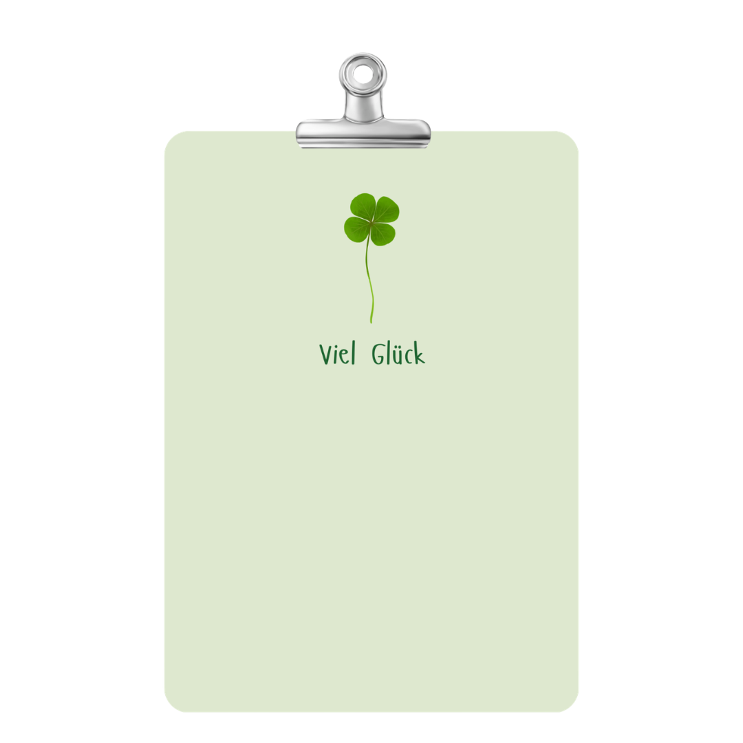 Kartenset viel Glück
