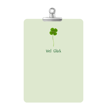 Kartenset viel Glück