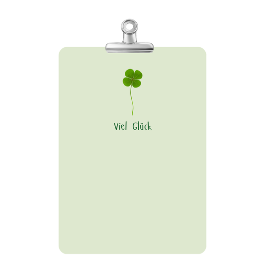 Kartenset viel Glück
