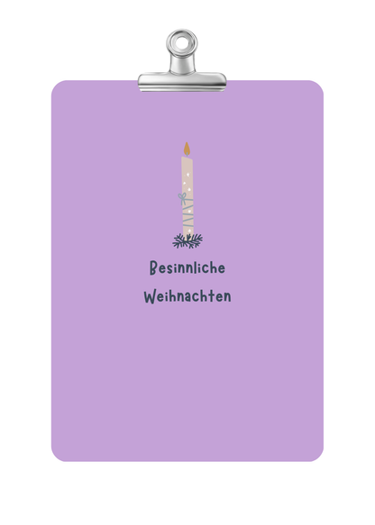 Kartenset besinnliche Weihnachten