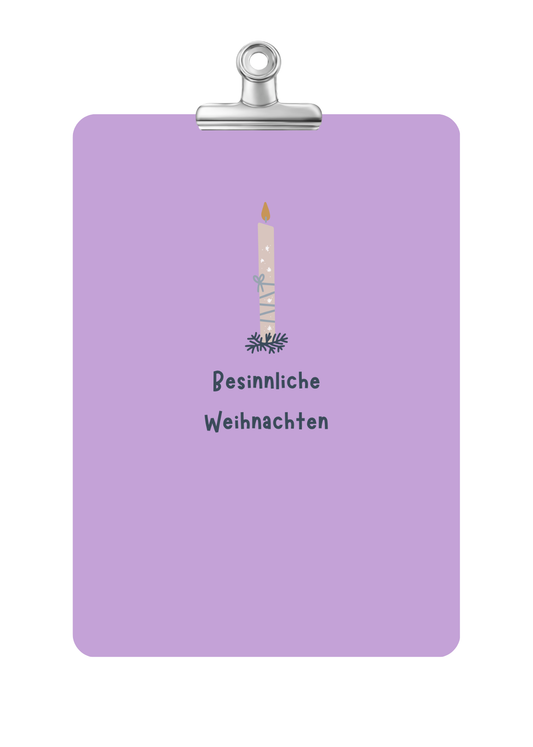 Kartenset besinnliche Weihnachten