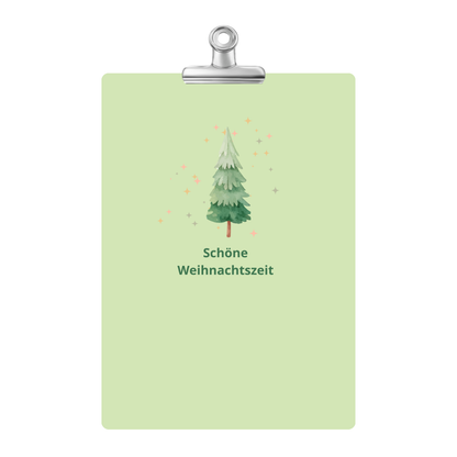 Kartenset schöne Weihnachtszeit mit Tanne