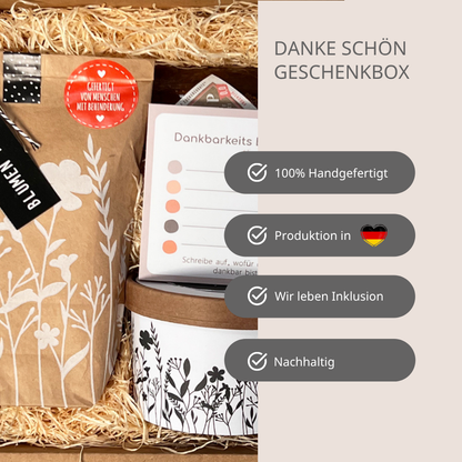 Vielen Dank Geschenk Box