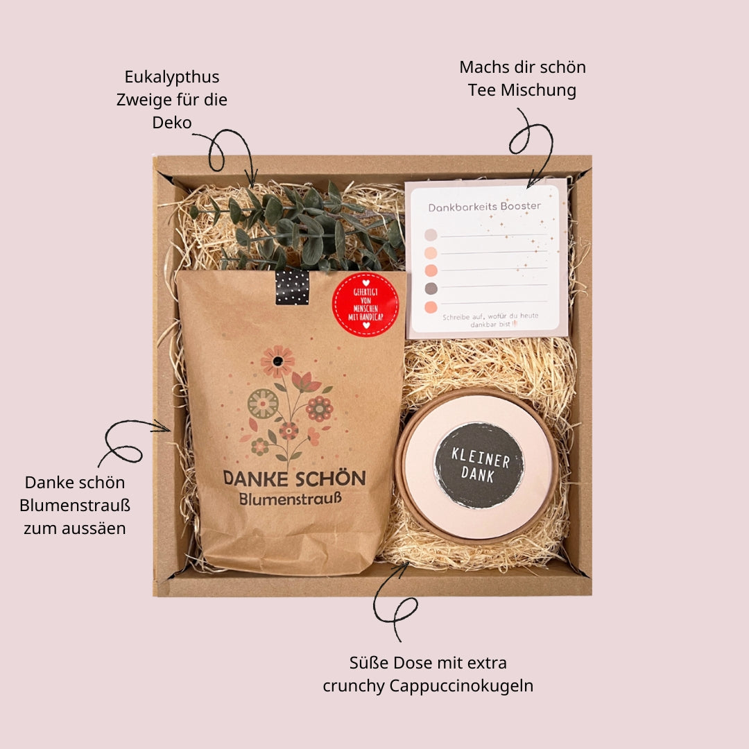 Vielen Dank Geschenk Box