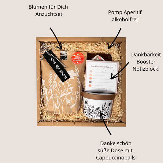Vielen Dank Geschenk Box