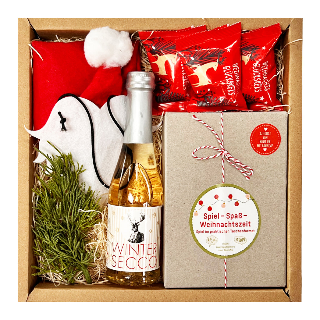 Weihnachtsfeier to go Geschenk Box
