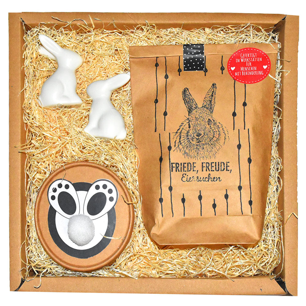 Geschenk zu Ostern - WOW Box Osterzeit mit Hasen
