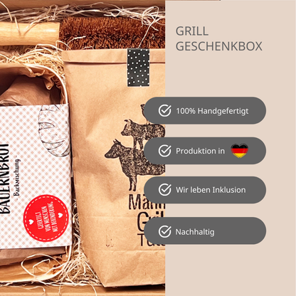 Geschenkbox Grillzeit für Grillfans