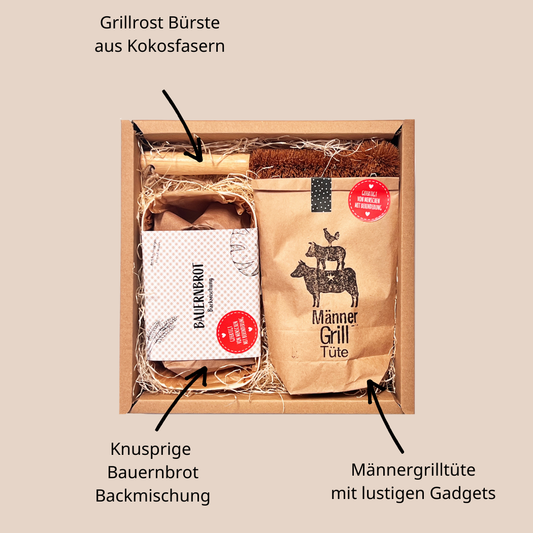 Geschenkbox Grillzeit für Grillfans