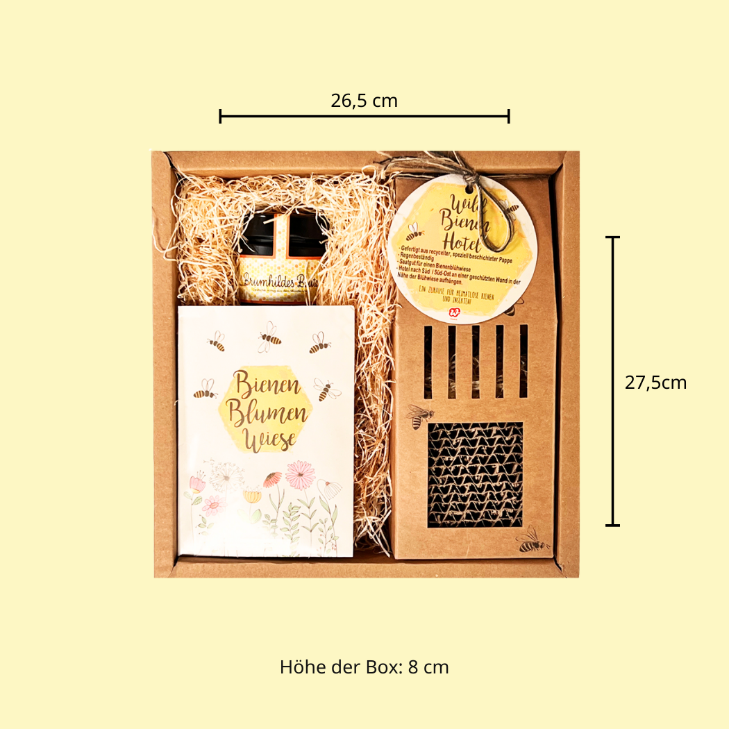 Bienenhotel Geschenk Box