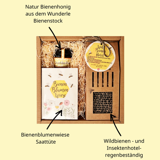 Bienenhotel Geschenk Box