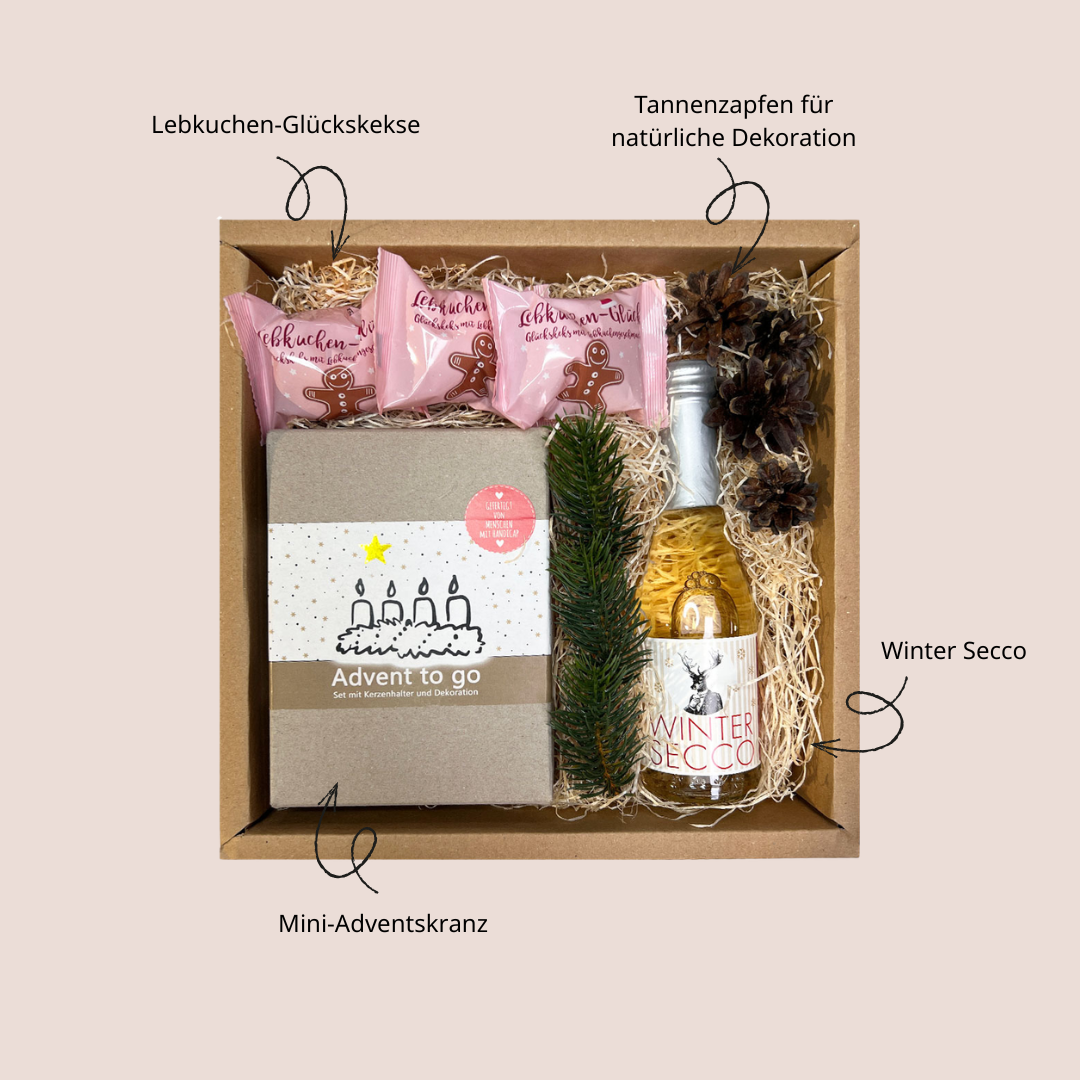 Adventszeit Geschenk Box