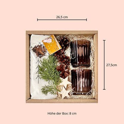 Weihnachtstischdeko Geschenkbox für zauberhafte Dekoideen
