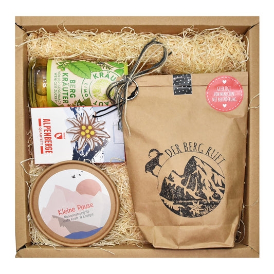 Wandergeschenk-  Der Berg ruft Geschenkbox