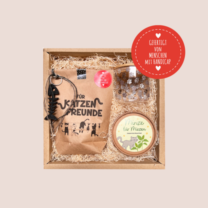 Katzenfreunde nachhaltige Geschenk Box