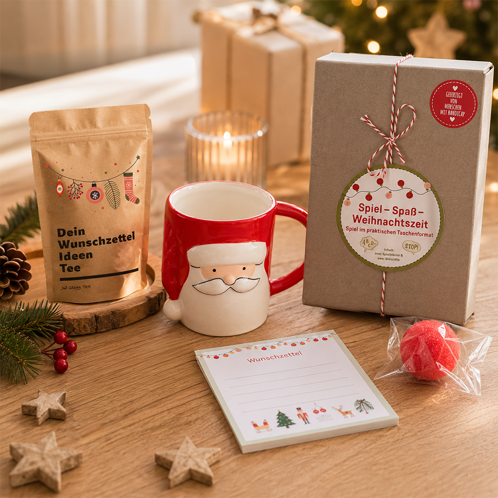 Weihnachtsbox für Mitarbeiter- Geschenkbox