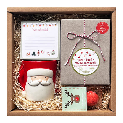 Weihnachtsüberraschung Geschenkbox frohe Weihnachten