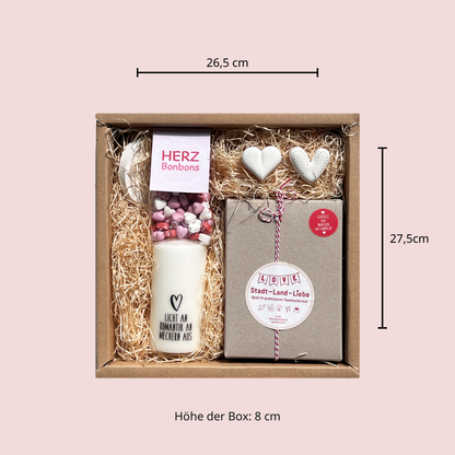 Geschenkbox voller Liebe Liebesgeschenke für Herzensmenschen