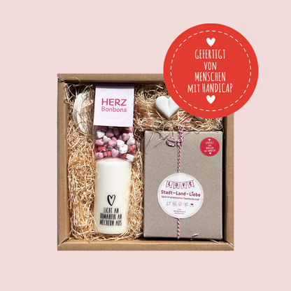 Geschenkbox voller Liebe Liebesgeschenke für Herzensmenschen