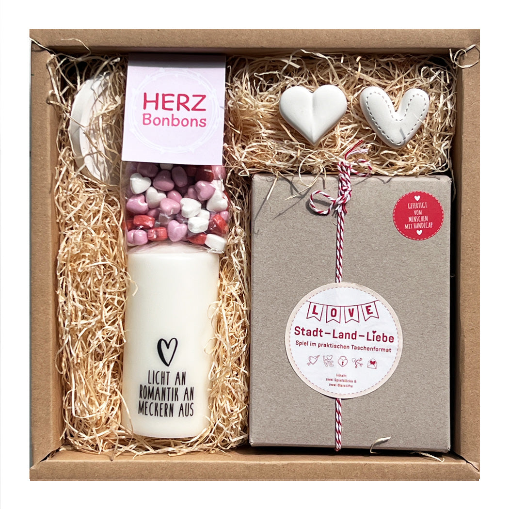 Geschenkbox voller Liebe Liebesgeschenke für Herzensmenschen