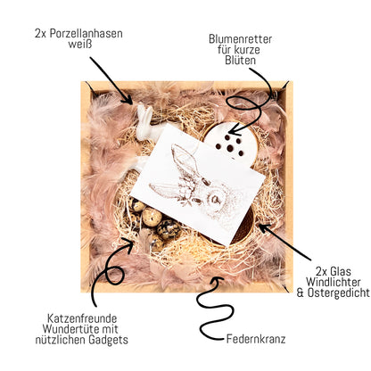 Osternest Geschenkbox für eine zauberhafte Osterdekoration