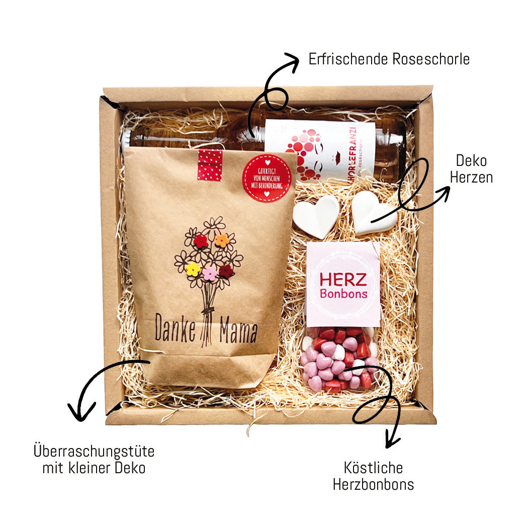 Mama Geschenk Box als Danke schön