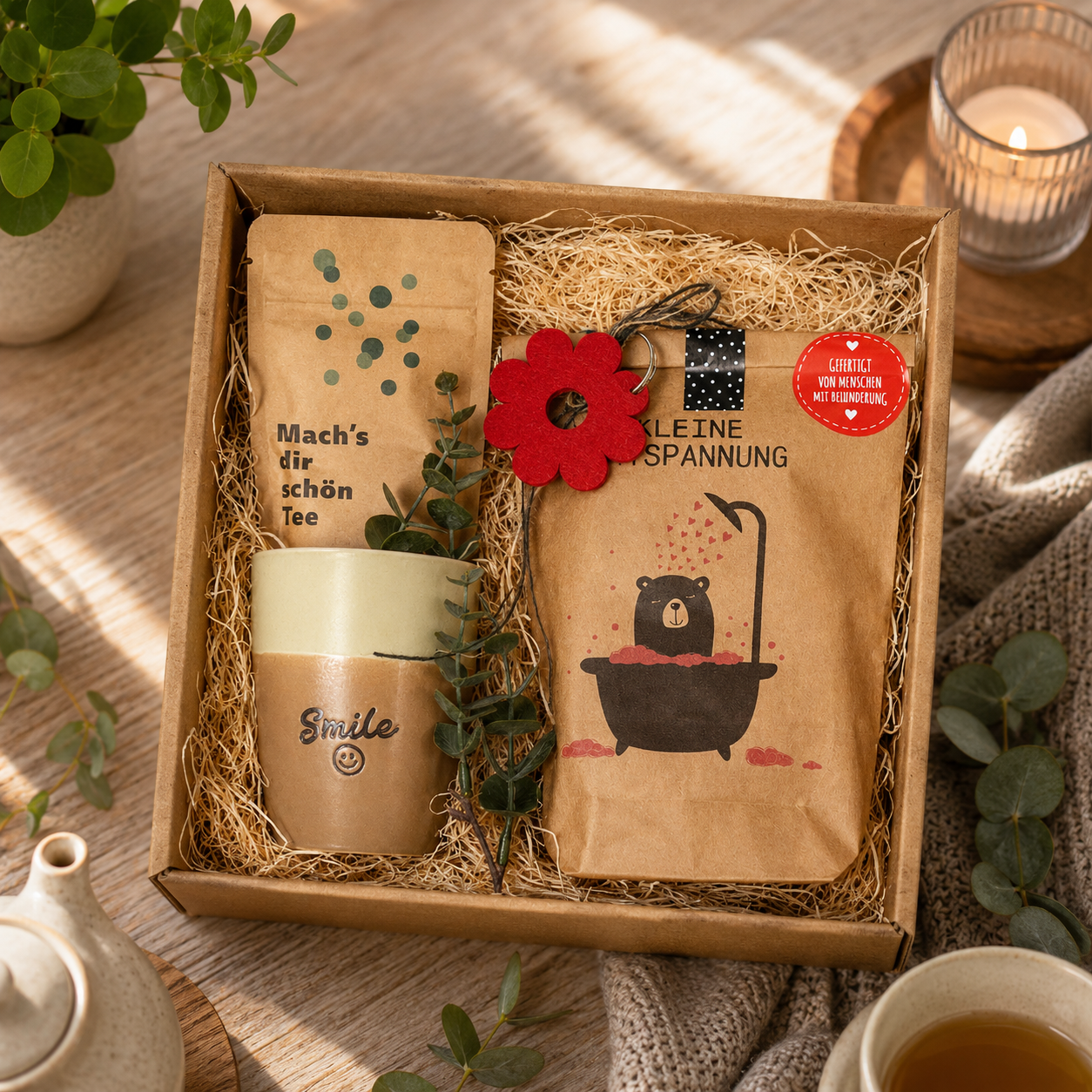 Geschenkbox Entspannung für gemütliche Stunden