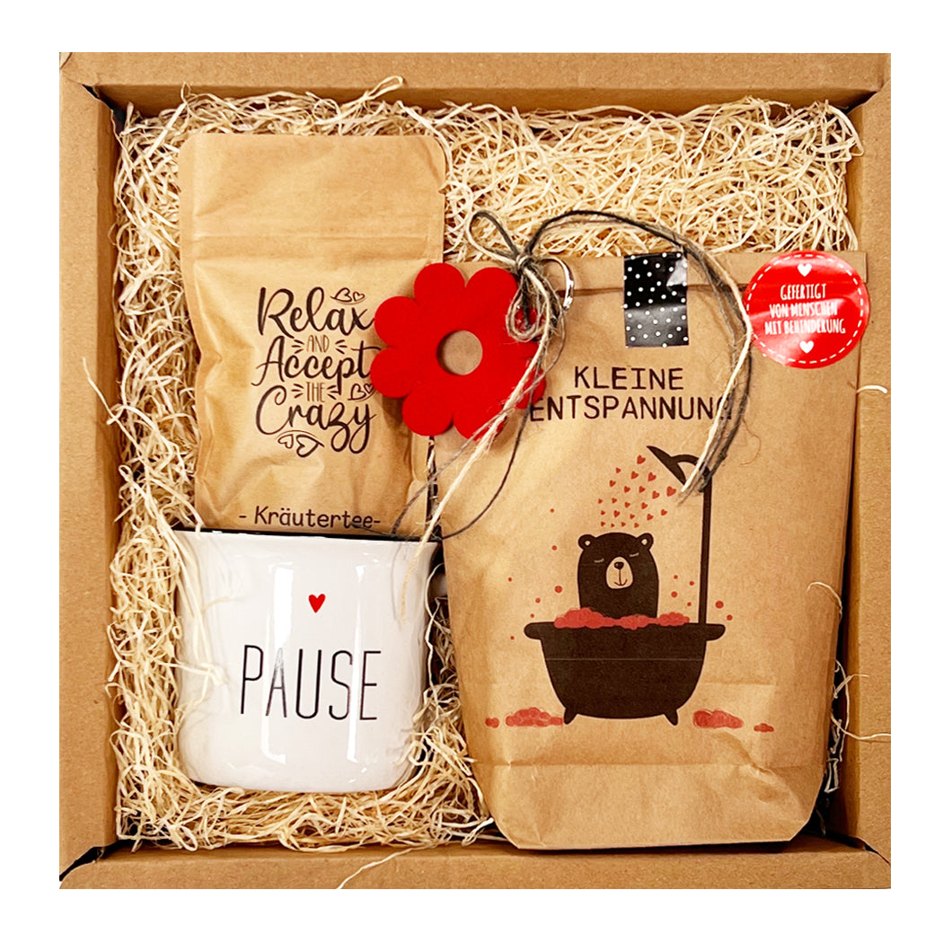 Geschenkbox Entspannung für gemütliche Stunden