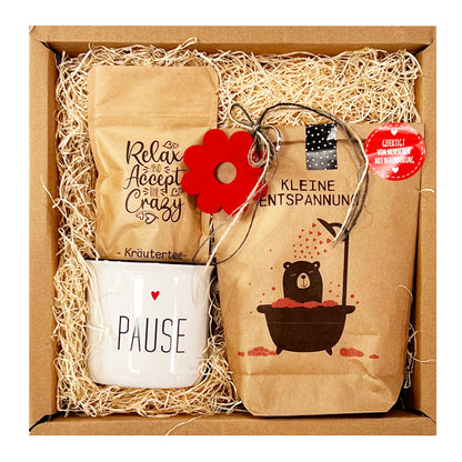 Geschenkbox Entspannung für gemütliche Stunden